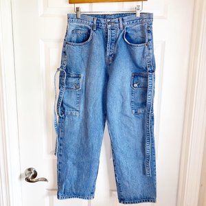 Carmar Haedus Super Baggy Button Fly Cargo Jean 27